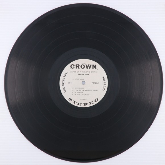 Sounds Of A Thousand Strings – Cloud Nine - 1960 Stereo LP Vinyl Record CST 194 - Picture 10 of 16